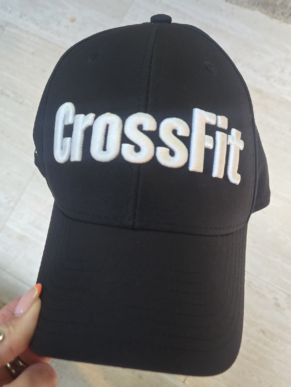 Reebok Unisex Black Crossfit Adjustable Hat